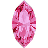 4231 Swarovski Crystal Rose Pink 6x3mm Navette Rhinestones 6 Dozen